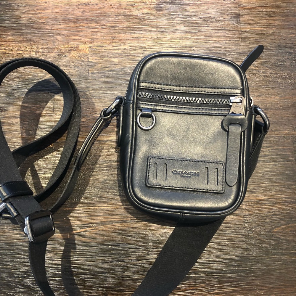 Mens Coach cross bag